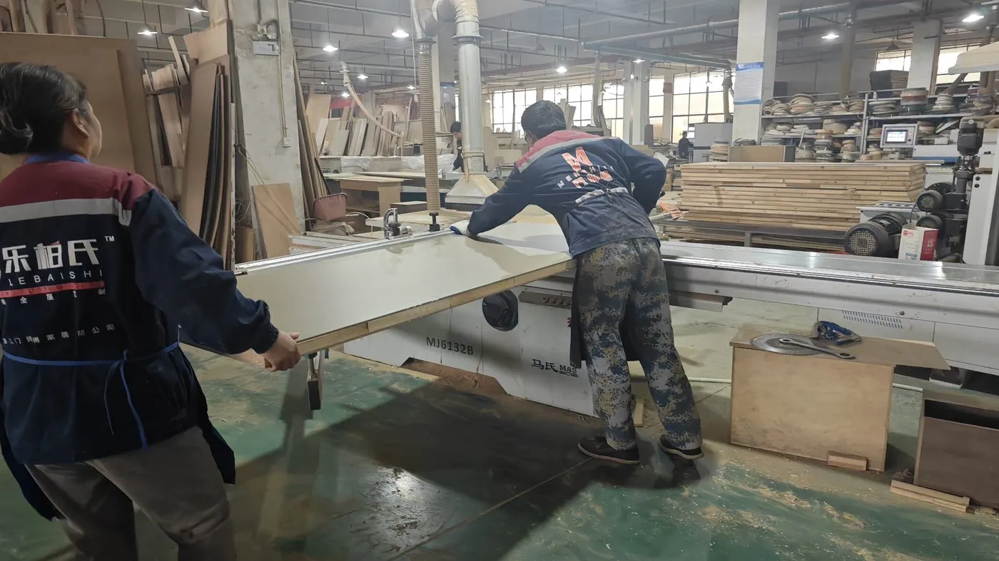 Cutting raw board