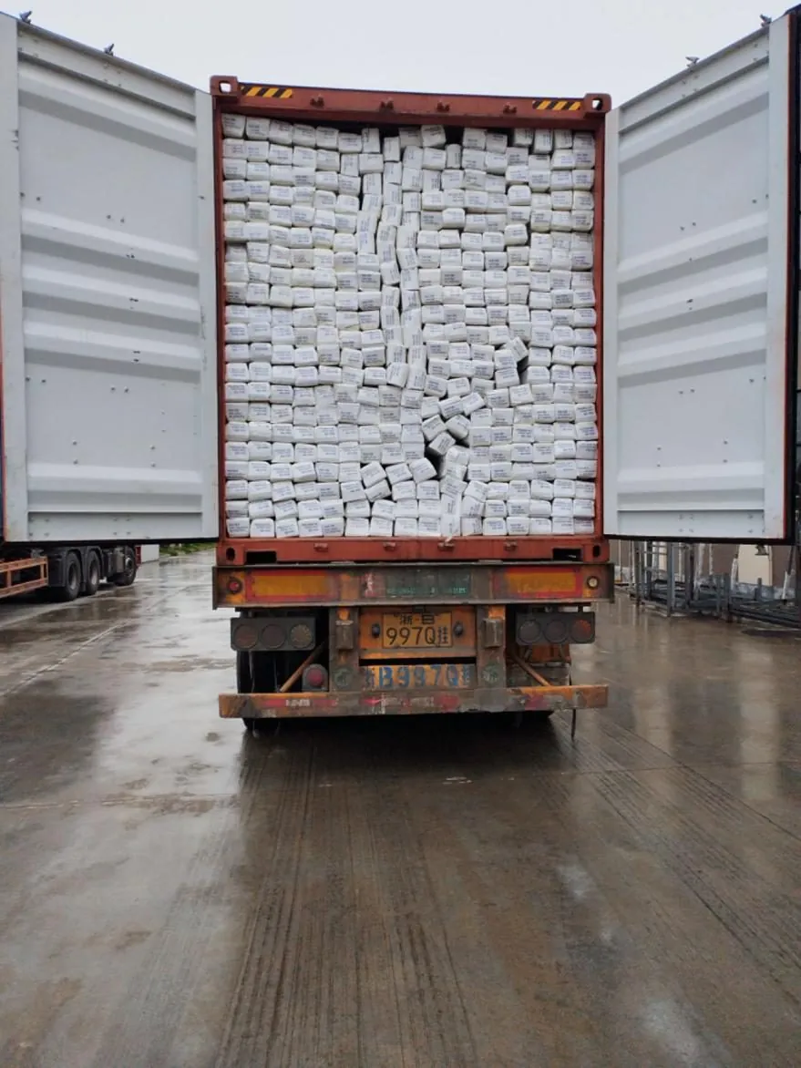 Loading container